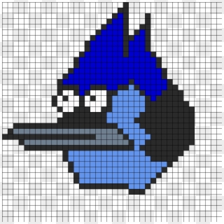 Mordecai Perler Bead Pattern / Bead Sprite - Unown Question Mark Gif, HD Png Download