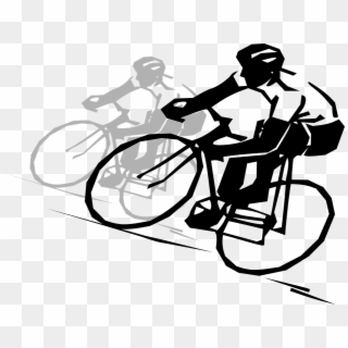 Bicycle Clipart Cycling Sport - Cyclingdrawing, HD Png Download