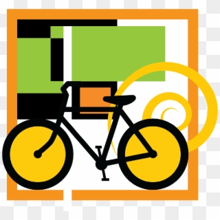 Bikeped Artistic Design - Bicycle Svg, HD Png Download