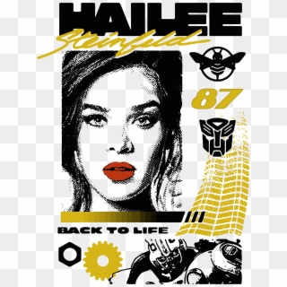 Hailee Steinfeld 87 Back To Life Shirt, Sweater, Hoodie, - Hailee Steinfeld Merch Bumblebee, HD Png Download