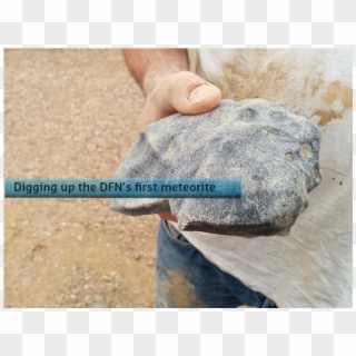 Digging Up The Dfn's First Meteorite, HD Png Download