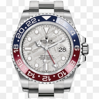 More Views - Rolex Gmt Master 2 Meteorite, HD Png Download