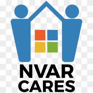 Nvar Cares Blue Logo - Nvar Blood Drive Logo, HD Png Download