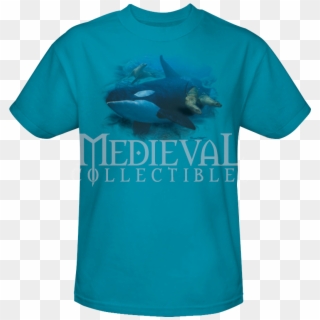Orca Sealife T Shirt - T-shirt, HD Png Download