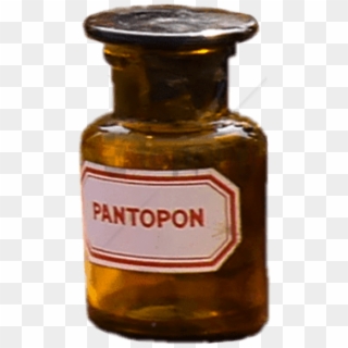 Free Png Pharmacy Flask Pantopon Png Image With Transparent - Glass Bottle, Png Download