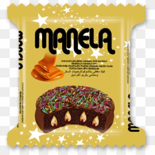 Manela Cocoa Coated Sauce Filled Round Chocolate Cake - Chocolate, HD Png Download