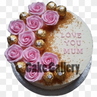 Ferrero Rocher Cake - Birthday Cake With Ferrero Rocher, HD Png Download