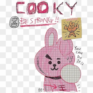 #cooky #bts #bt21 #jungkook #bt21cooky #jeonjungkook - Рисунки По Клеточкам Бт21, HD Png Download