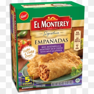 Frozen Empanadas With Beef - El Monterey Chicken Empanadas, HD Png Download