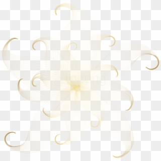 Free Png Download Gold Decorative Element Clipart Png - Honeysuckle, Transparent Png