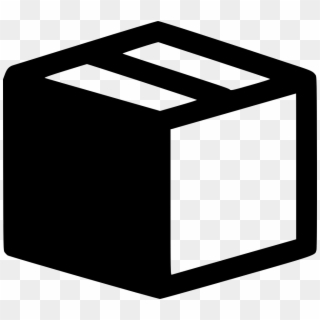 Crate Icon Png - Crate Png Black, Transparent Png