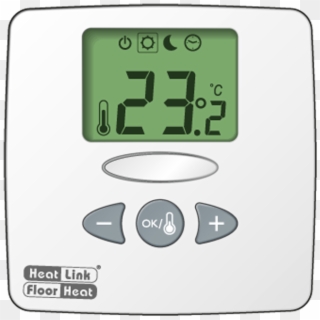 View The Full Image 46543 Digital Thermostat - Heatlink Thermostat, HD Png Download