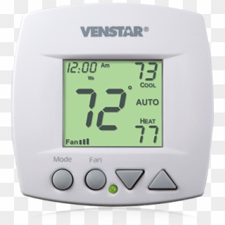 Small Series Thermostat - Radio Clock, HD Png Download