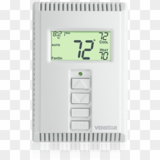 Wireless Series Thermostat - Digital Clock, HD Png Download