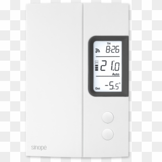 Thermostat For Electric Heating 3000 W / 4000 W Web - Display Device, HD Png Download