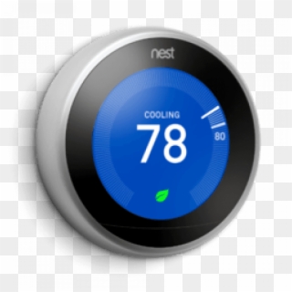 The Nest Learning Thermostat - Nest Thermostat, HD Png Download