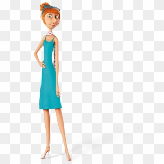 Lucy Despicable Me Characters , Png Download - Despicable Me 3 Gru's Wife, Transparent Png