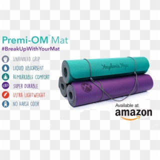 Premi-om The Yoga Mat Designed For Yogis, By Yogis - Amazon, HD Png Download