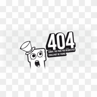 404 - Cartoon, HD Png Download