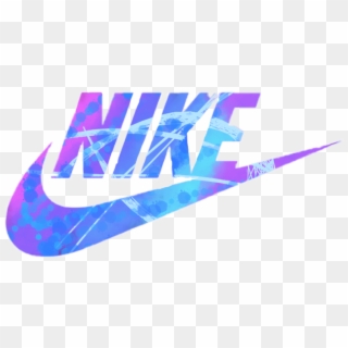 #nike - Blue Nike Sticker, HD Png Download