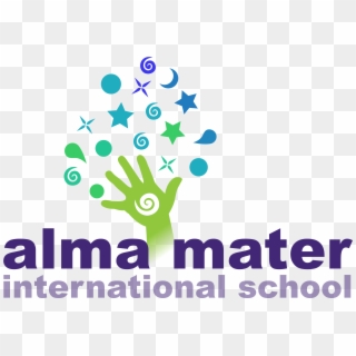 Alma Mater International School Logo - Graphic Design, HD Png Download