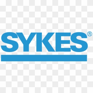 Sykes Logo Standard Cmyk Blue - Sykes Enterprises, HD Png Download