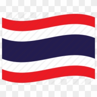 Thailand Flag Clipart Student - Thai Flag Icon Png, Transparent Png