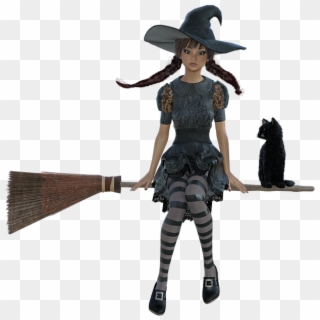 #witch #broom - Costume Hat, HD Png Download