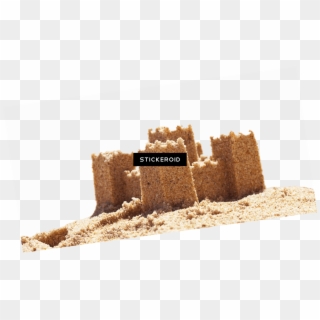 Sand Castle Four Towers , Png Download - Sand, Transparent Png