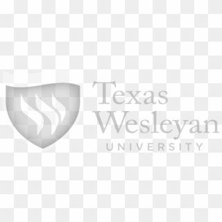 Txwesstackedleftlogo Grey - Texas Wesleyan University, HD Png Download