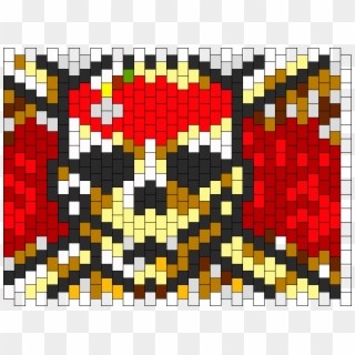 Pirates Of The Caribbean Kandi Pattern - Pirates Of The Caribbean Hama Beads, HD Png Download