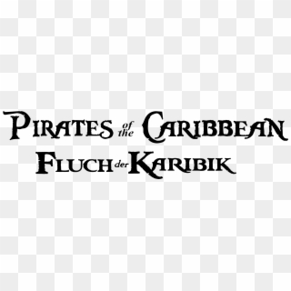 Fluch Der Karibik Main - Calligraphy, HD Png Download