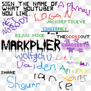 Sign A Youtuber You Like - Youtuber, HD Png Download