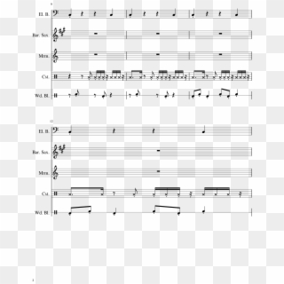 A Salamander Sheet Music Composed By Tolby B - Adios Amor Trumpet Sheet Music, HD Png Download