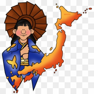Map Of Japan - Japan Clipart Phillip Martin, HD Png Download