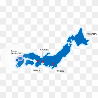 Map Of Japan - Basic Map Of Japan, HD Png Download
