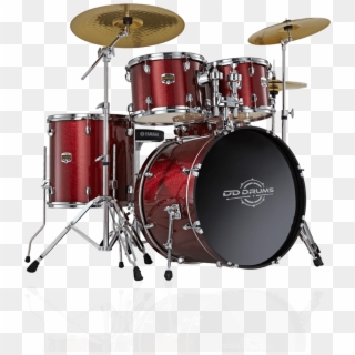 Yamaha Acoustic Drum Kit - Yamaha Drum Set White, HD Png Download