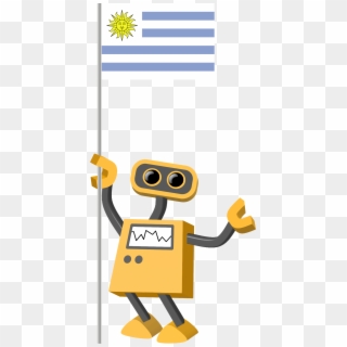Flag Bot, Uruguay - Transparent Background Canada Flag Clipart, HD Png Download