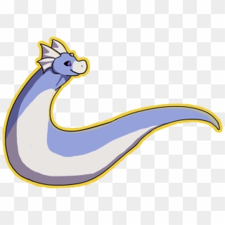 Violet The Dratini She's Part Of The Betsumon Group - Cartoon, HD Png Download