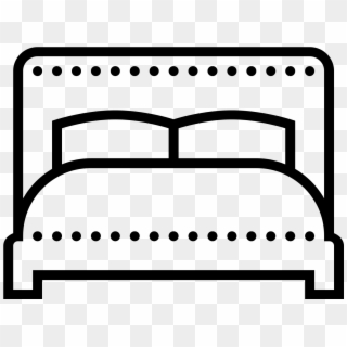 Bed Icon Png - Bed, Transparent Png