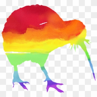 I'm Local - Rainbow Kiwi Bird, HD Png Download