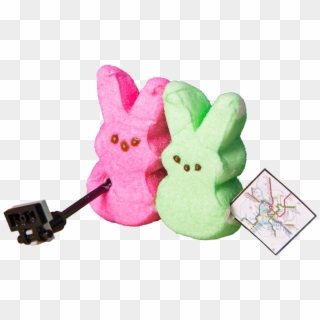 Peeps Brought To A New Level - Pink Peep Candy Transparent, HD Png Download