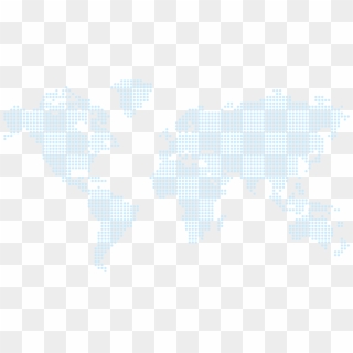 Map Of The World Showing Bmo's Global And North American - Global, HD Png Download