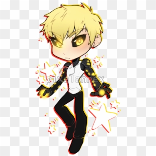 Genos Chibi - Cartoon, HD Png Download