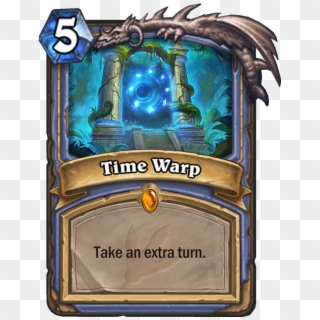 Time Warp Card - Mage Quest Hearthstone, HD Png Download
