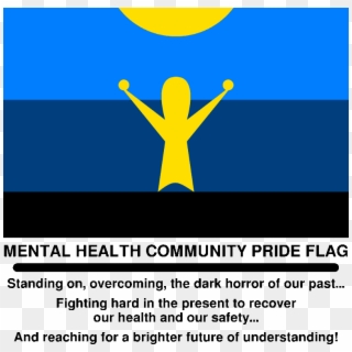 Mental Health Community Pride Flag - Mental Health Flag, HD Png Download