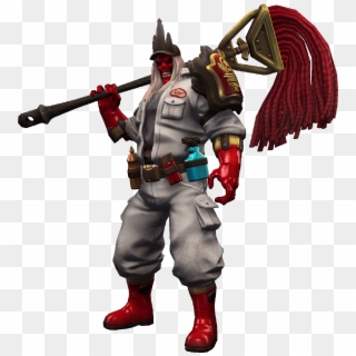 Leoric Janitor Skin Red, HD Png Download