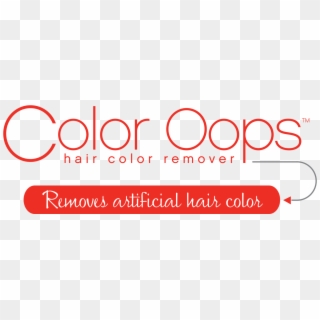 Colour Oops Hair Colour Remover Extra Strength , Png - Graphic Design, Transparent Png