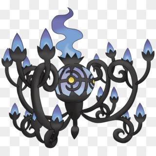 Pokemon Mega Chandelure Is A Fictional Character Of - Chandelure Shiny, HD Png Download