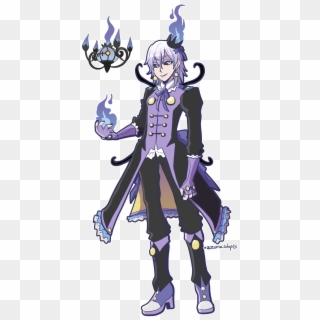 Some Evolution Commissions From The Last Set, And A - Chandelure Pokemon, HD Png Download